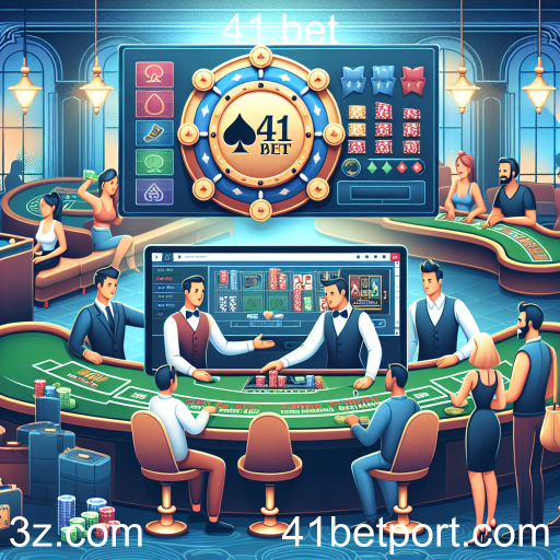 A Experiência Única de Jogar ao Vivo no 41 Bet